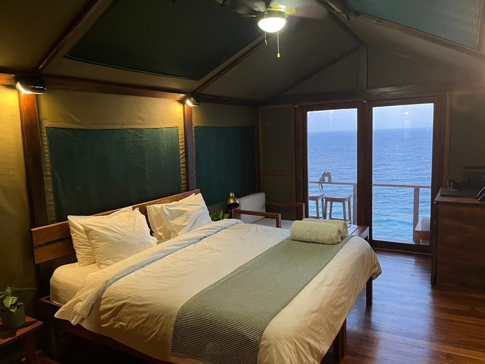 Panoramic Tent, 1 King Bed, Sea View | Premium bedding, bed sheets