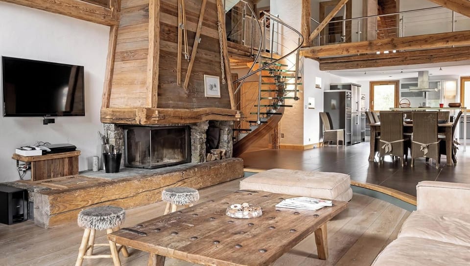 salon bar chalet savoie