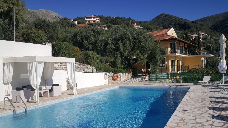 view from the pool 