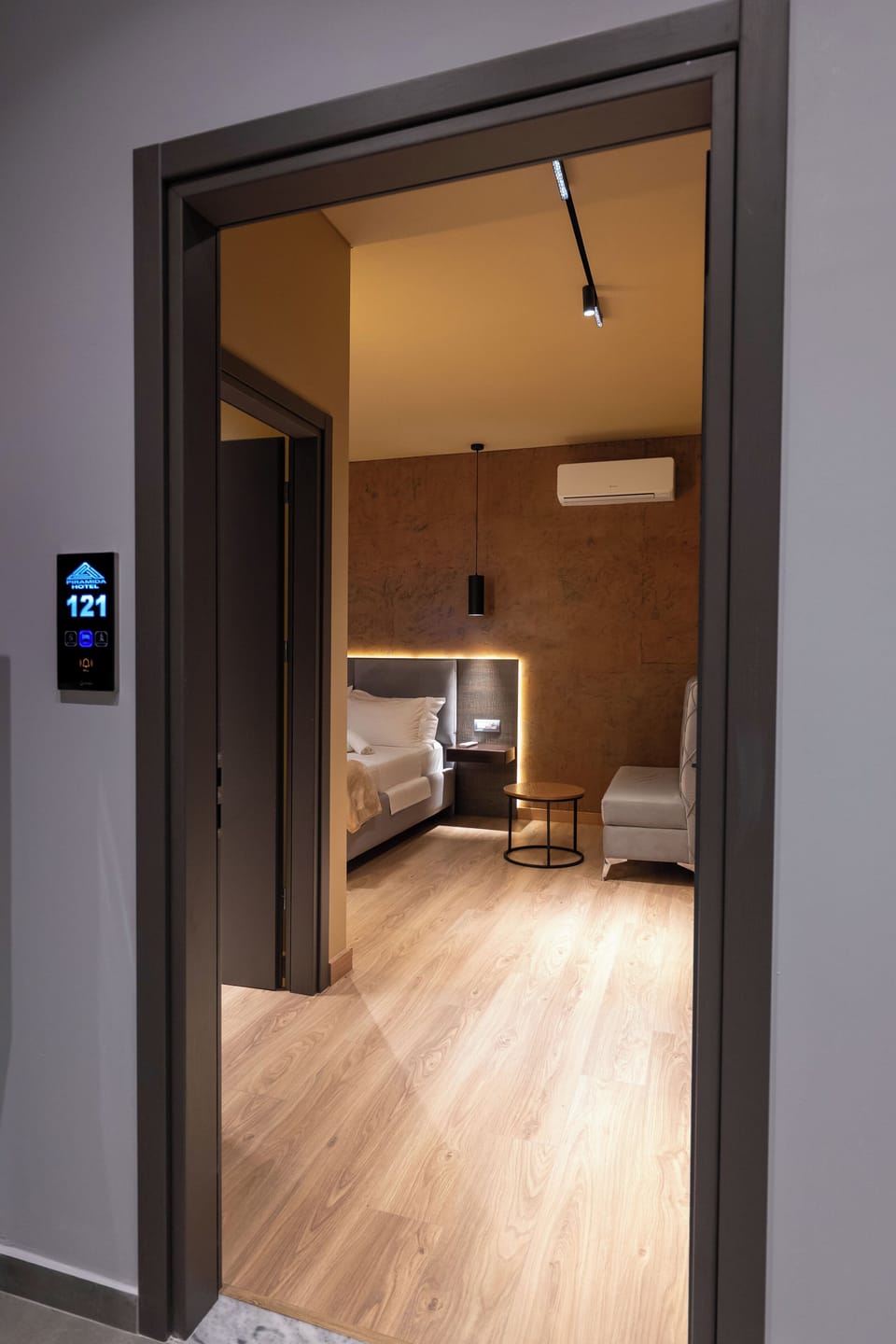Deluxe Quadruple Room, Sea View | Premium bedding, down comforters, memory foam beds, minibar