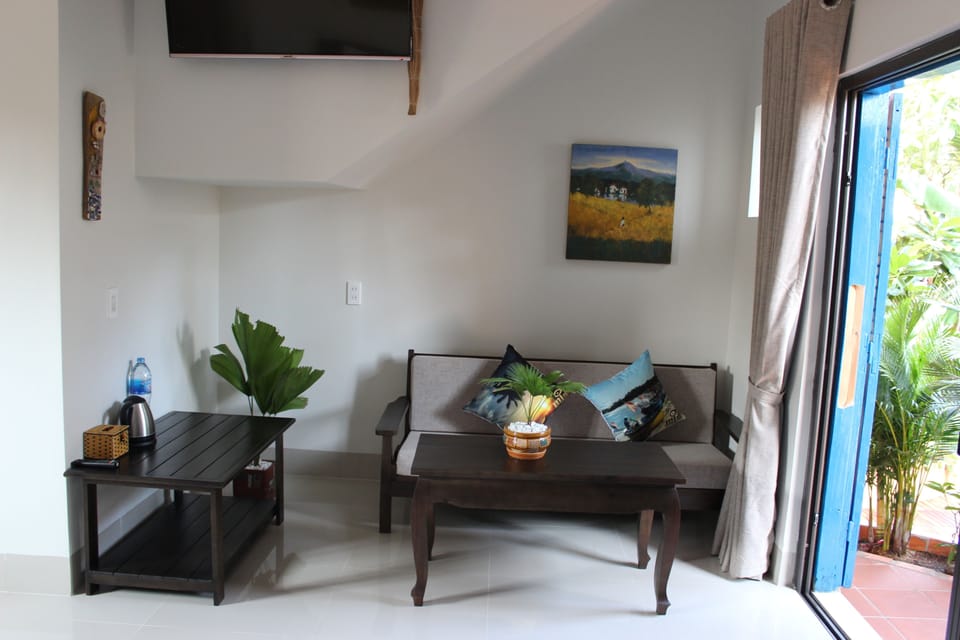 Superior Triple Room (Sunset Garden) | Minibar, in-room safe, individually decorated, individually furnished