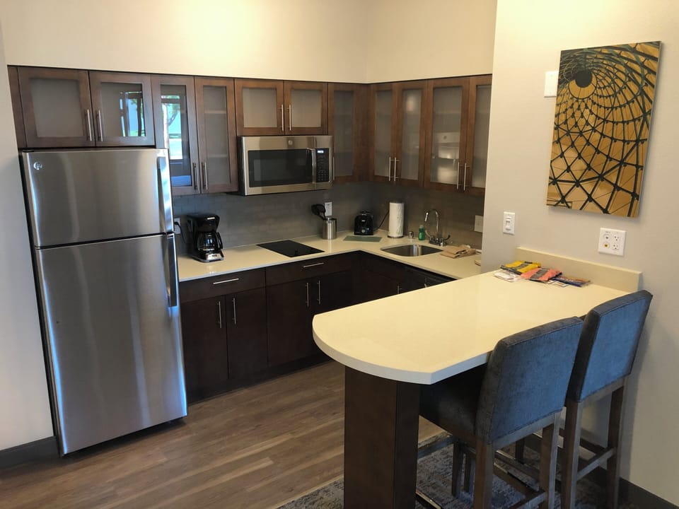 Desk, laptop workspace, blackout drapes, WiFi (free)