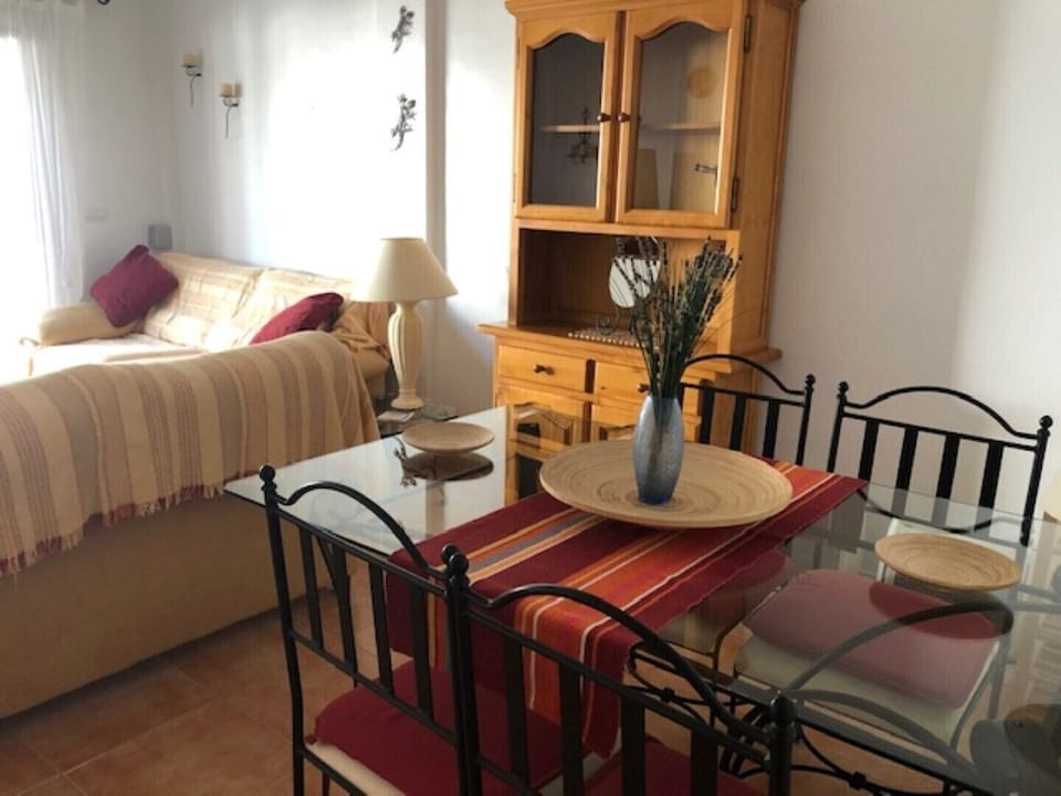 Indoor dining area