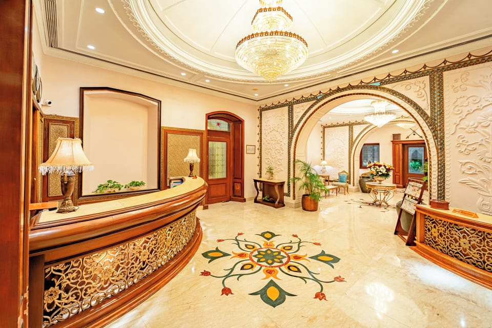Noor-Us-Sabah Palace Hotel in India