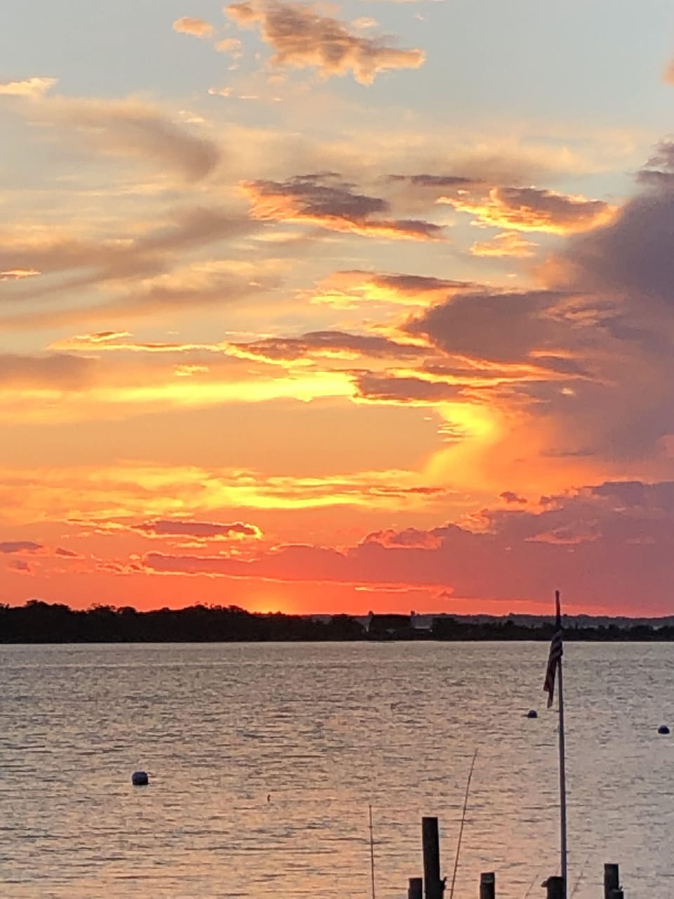 Another beautiful sunset from the deck