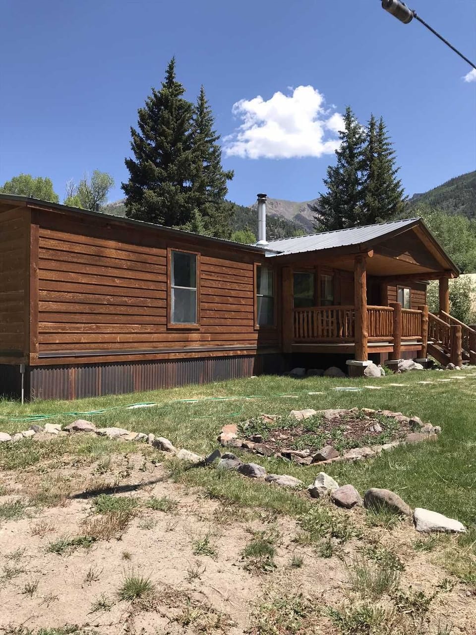 Side View of Cabin