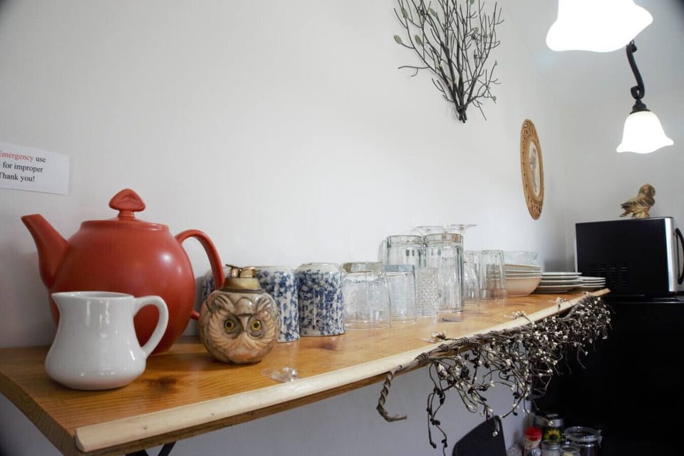 cups, plates, bowls and a teapot