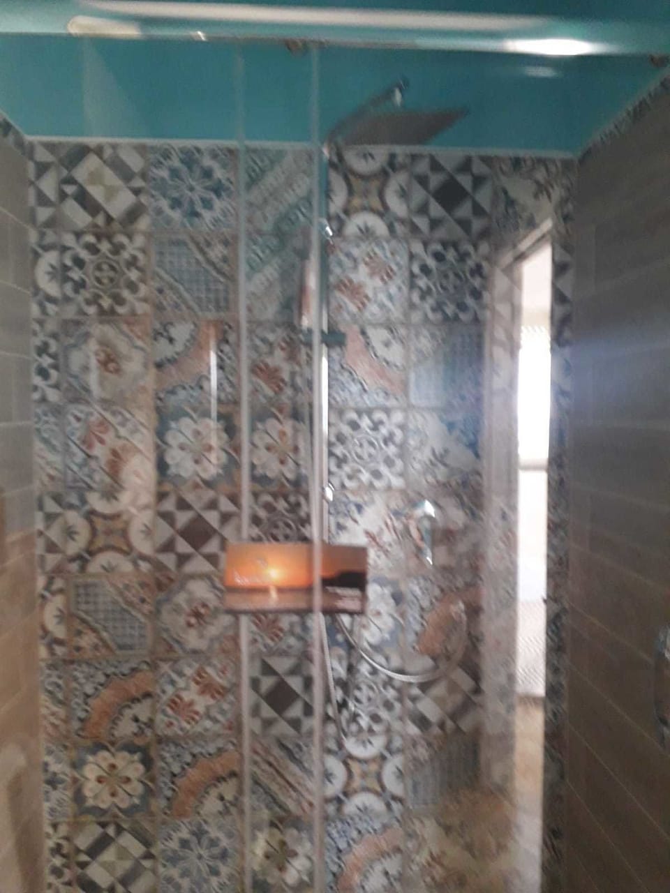 Panoramic Room, Balcony | Bathroom shower