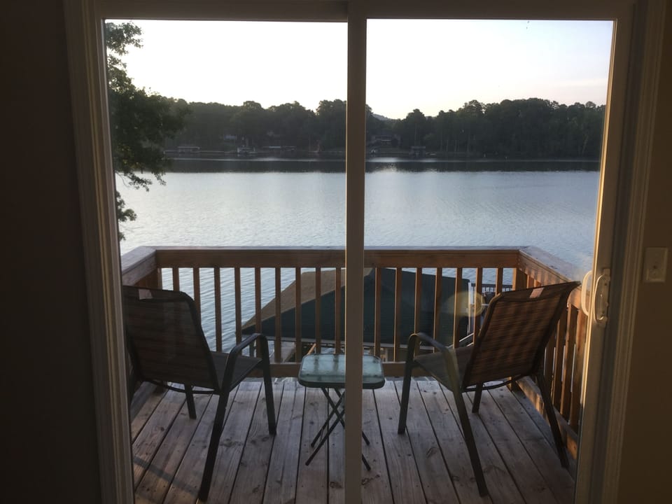 Master BR balcony with an endless view