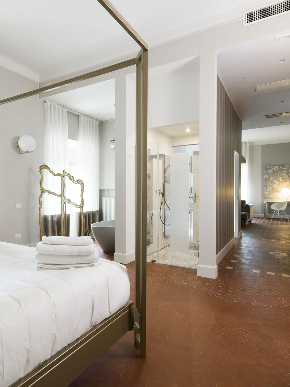Suite | Frette Italian sheets, premium bedding, down comforters, pillowtop beds