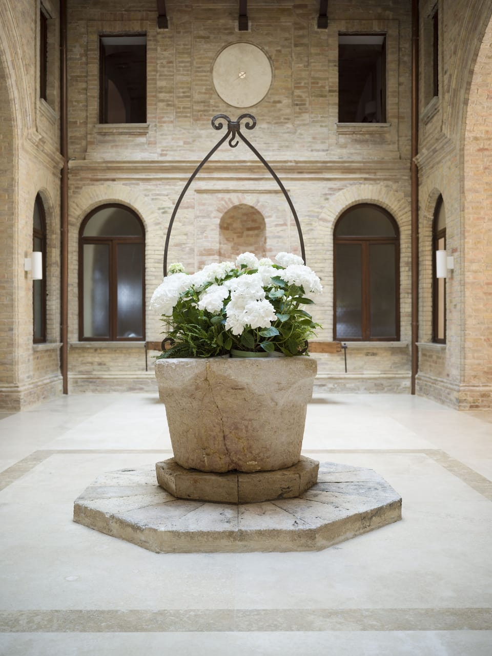 Interior entrance