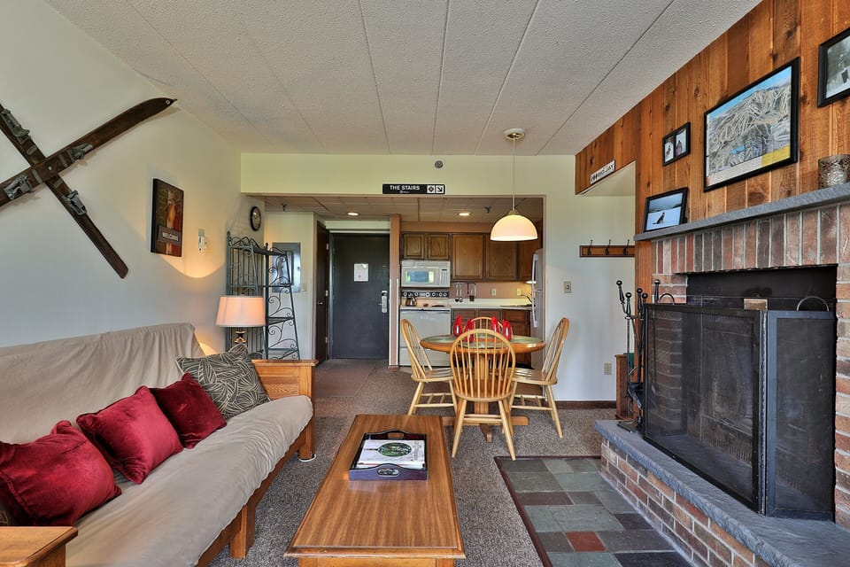 spacious living room