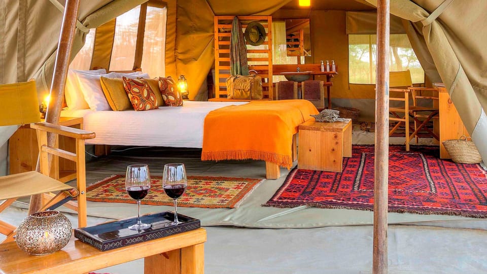 Standard Tent | 1 bedroom, desk, bed sheets