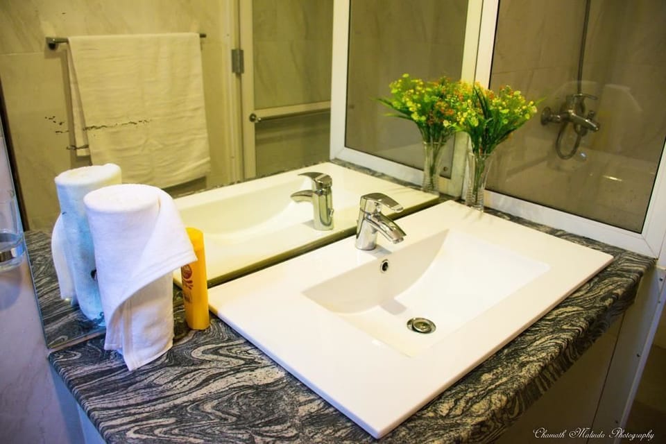 Deluxe Double Room | Bathroom sink