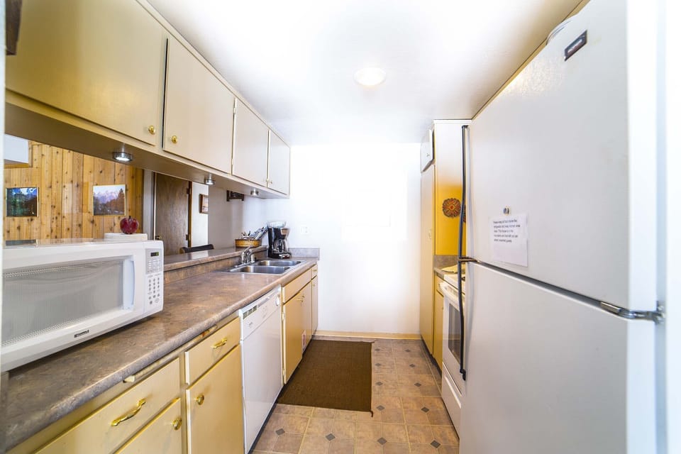 Kitchen stocked with all you need to cook a delicious meal