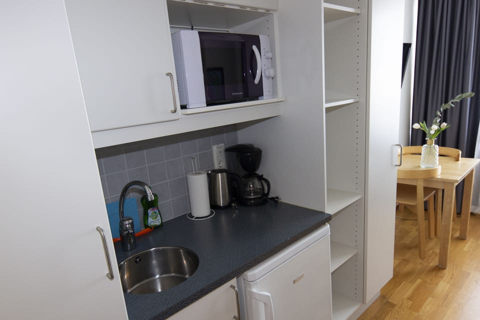 Desk, laptop workspace, blackout drapes, WiFi (free)