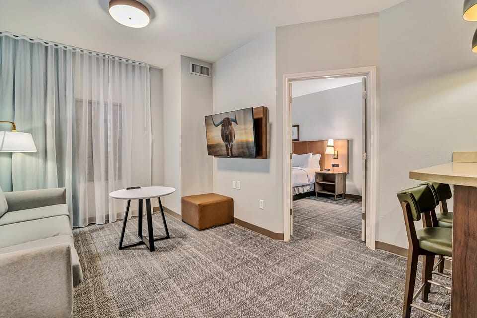 In-room safe, desk, laptop workspace, iron/ironing board
