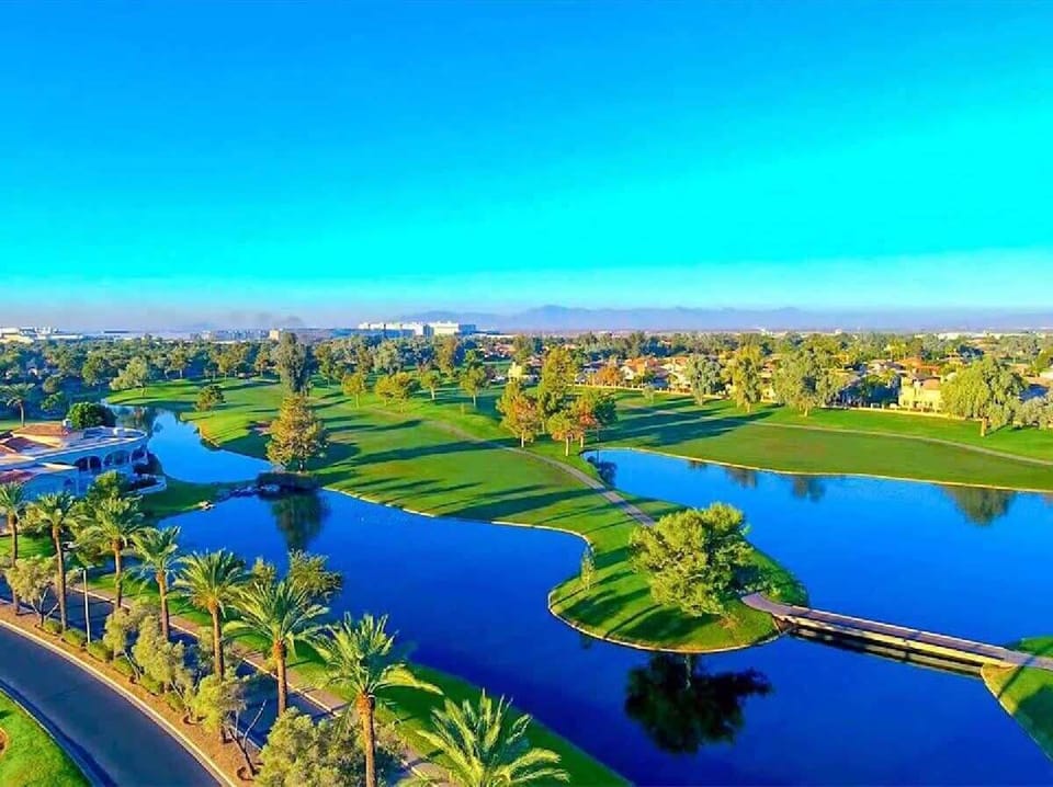 Walking distance to Ocotillo Golf Course