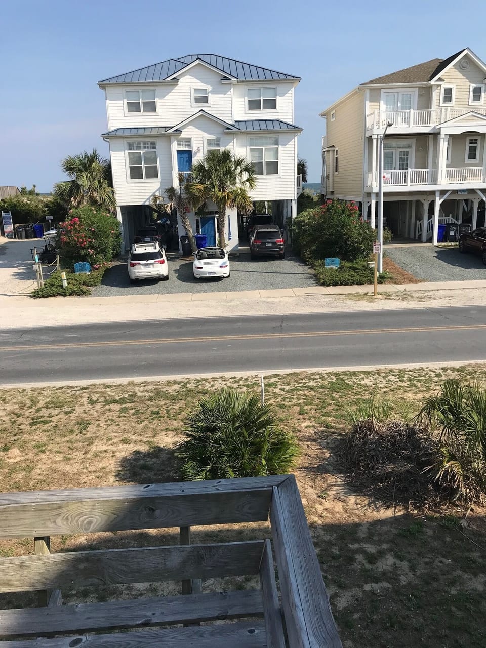 some view of ocean, but close to it...