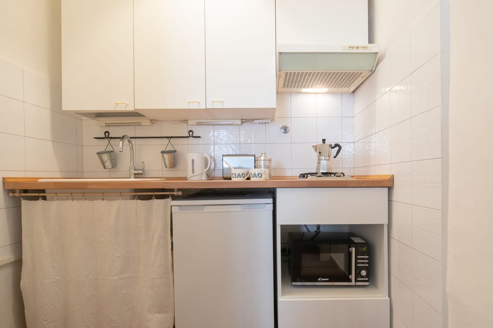 Romantic Loft | Private kitchen | Fridge, oven, stovetop, espresso maker