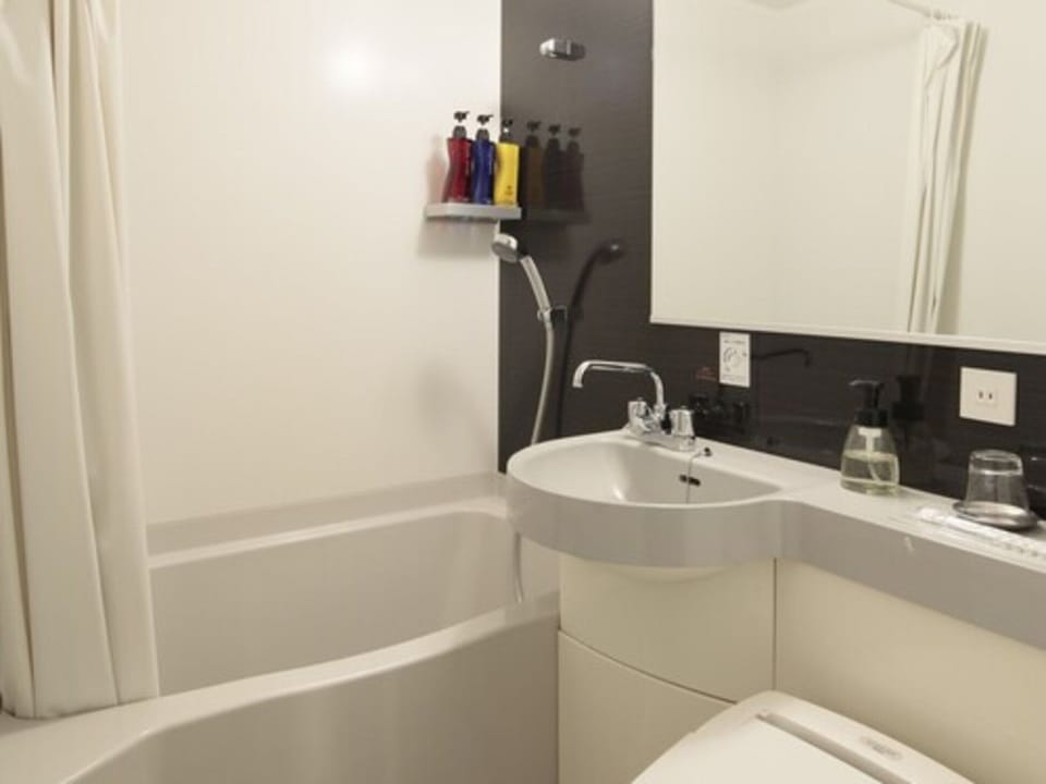 Free toiletries, hair dryer, slippers, bidet