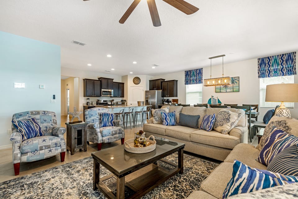 open plan living