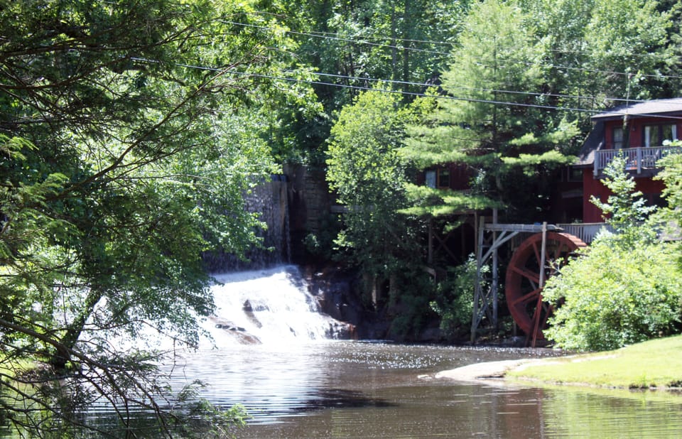 Walk the Grounds Down to the Falls and Mill House