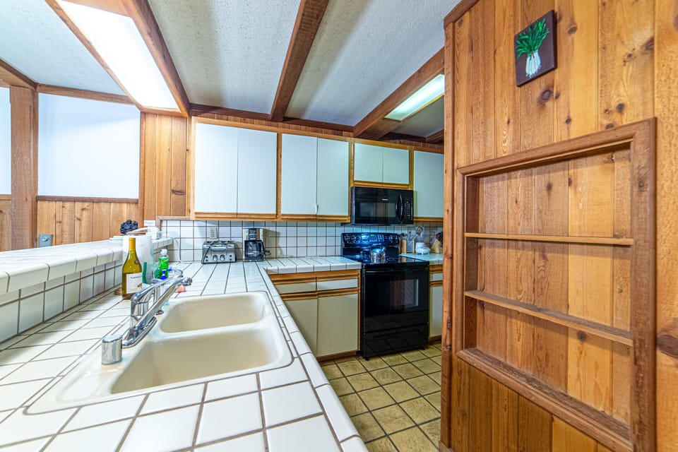 Open Kitchen with plenty of counter space