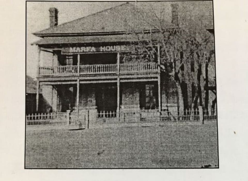 Marfa House, circa 1890