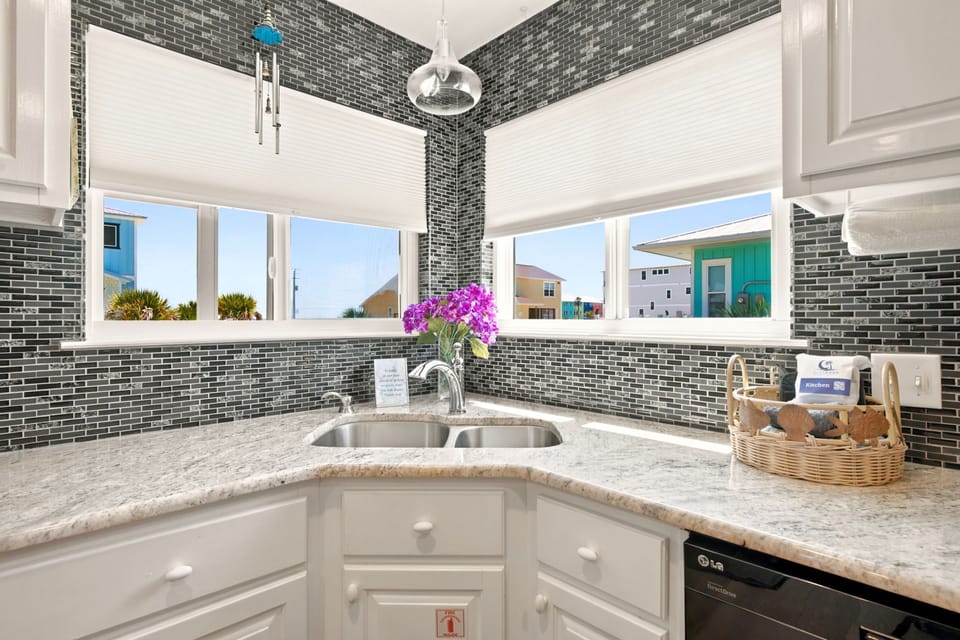Enjoy the views from the kitchen!