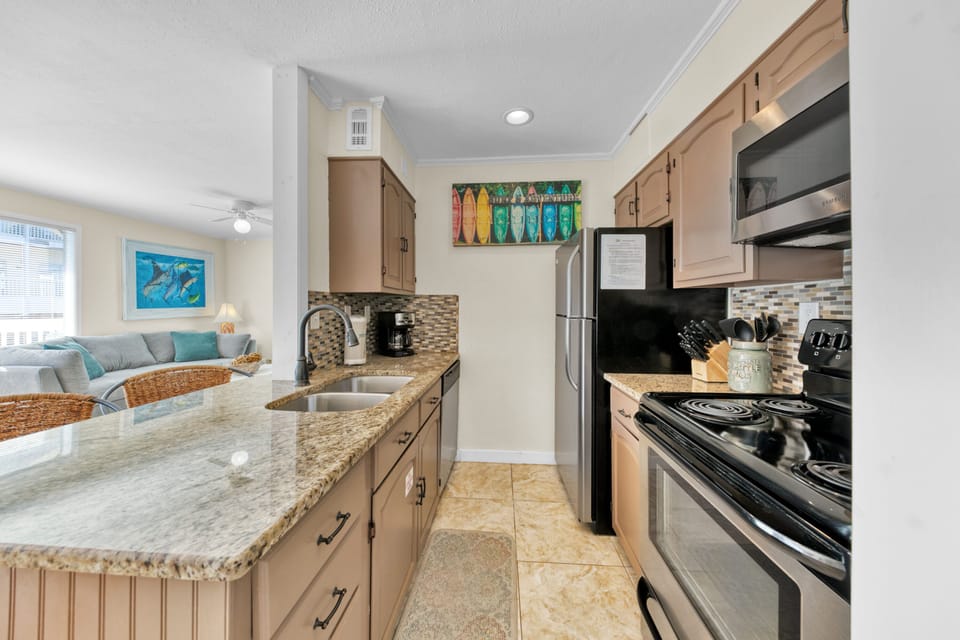 Well Equipped Kitchen