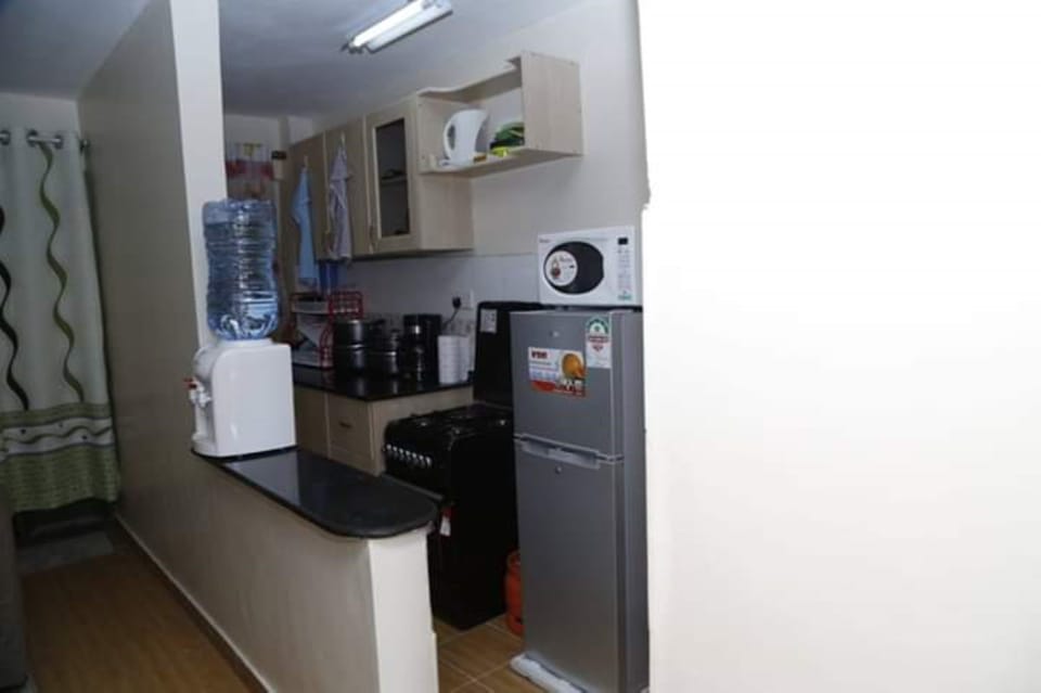 Apartment, 1 Bedroom | Private kitchen | Fridge, microwave, oven, electric kettle