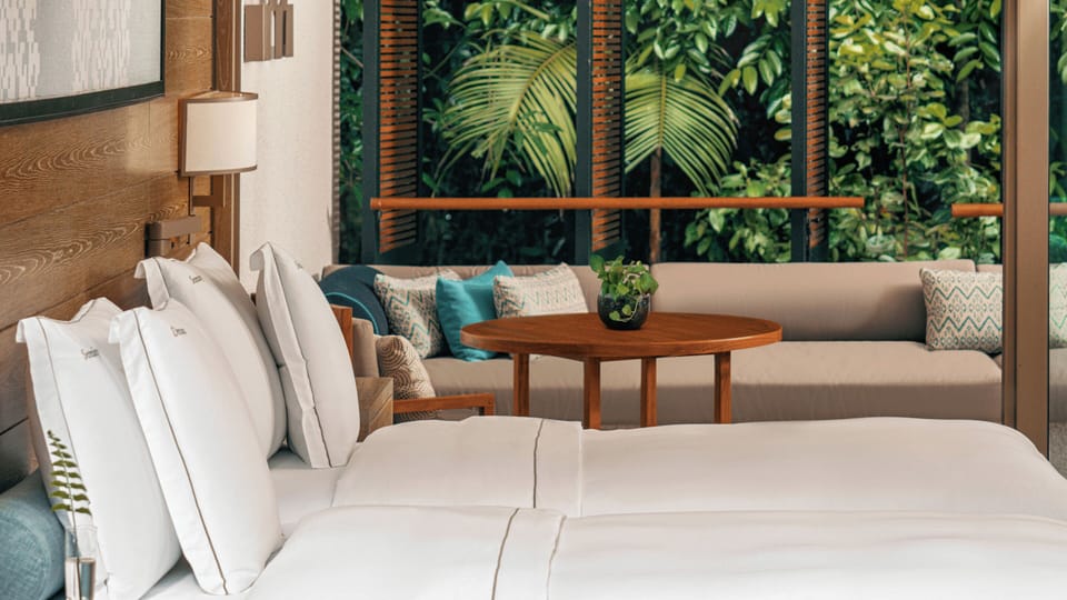 Frette Italian sheets, premium bedding, minibar, in-room safe