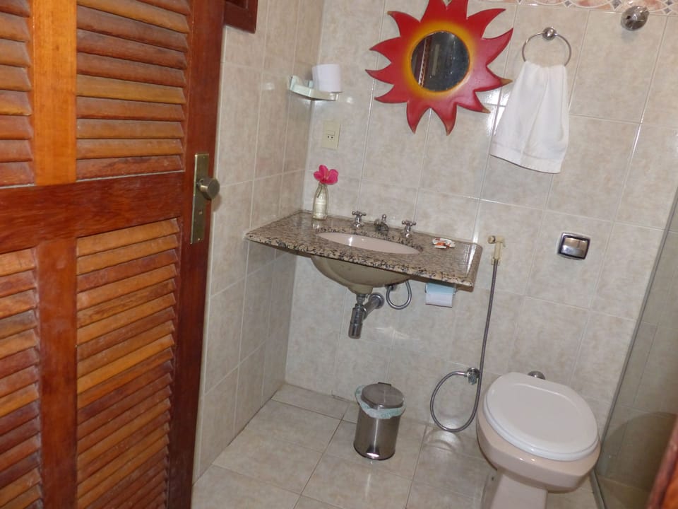 Traditional Double or Twin Room | Bathroom | Shower, hair dryer, towels, soap