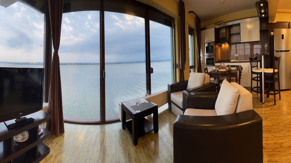 Superior Apartment | Living room | 81-cm LCD TV with digital channels, TV