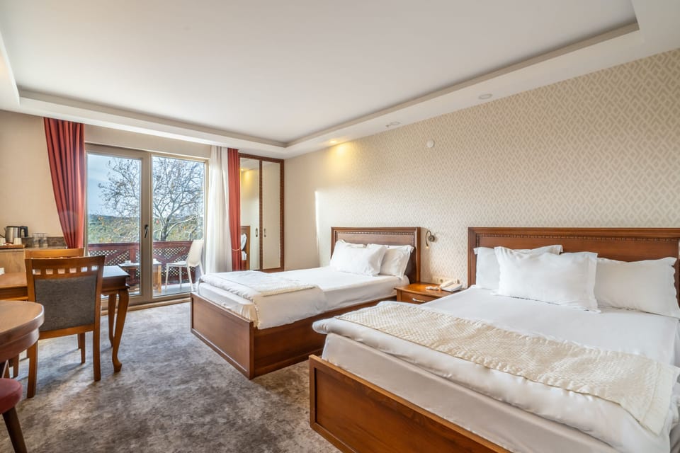 Family Triple Room, 1 Bedroom, Lanai | Premium bedding, minibar, desk, laptop workspace