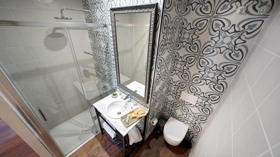 Standard Double or Twin Room (Harimaguada) | Bathroom | Free toiletries, hair dryer, towels, soap