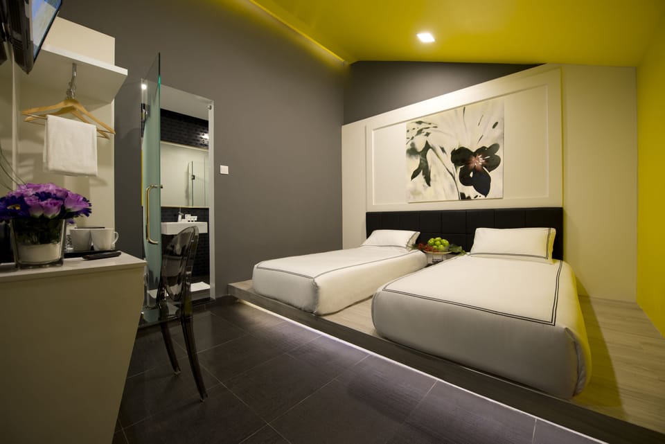 In-room safe, blackout drapes, iron/ironing board (on request)