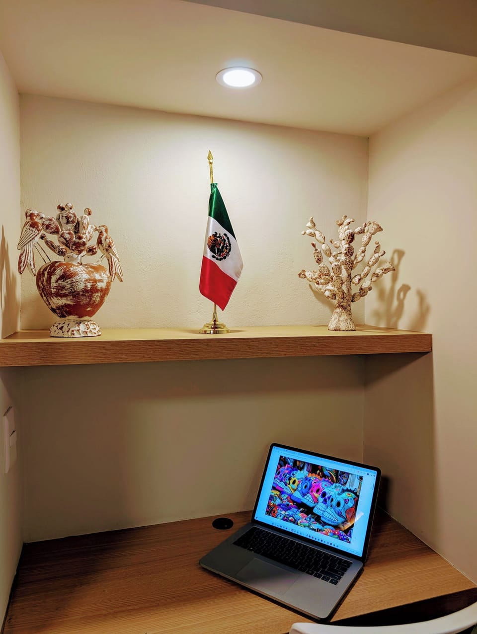 Premium Penthouse, Balcony, 3 bedrooms, 5 beds, 2 baths | Living area | 54-inch Smart TV with cable channels, TV, Netflix