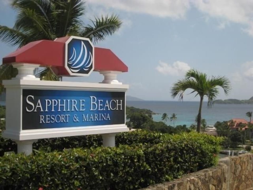 Sapphire Hill Village is adjacent to Sapphire Beach Resort & Marina