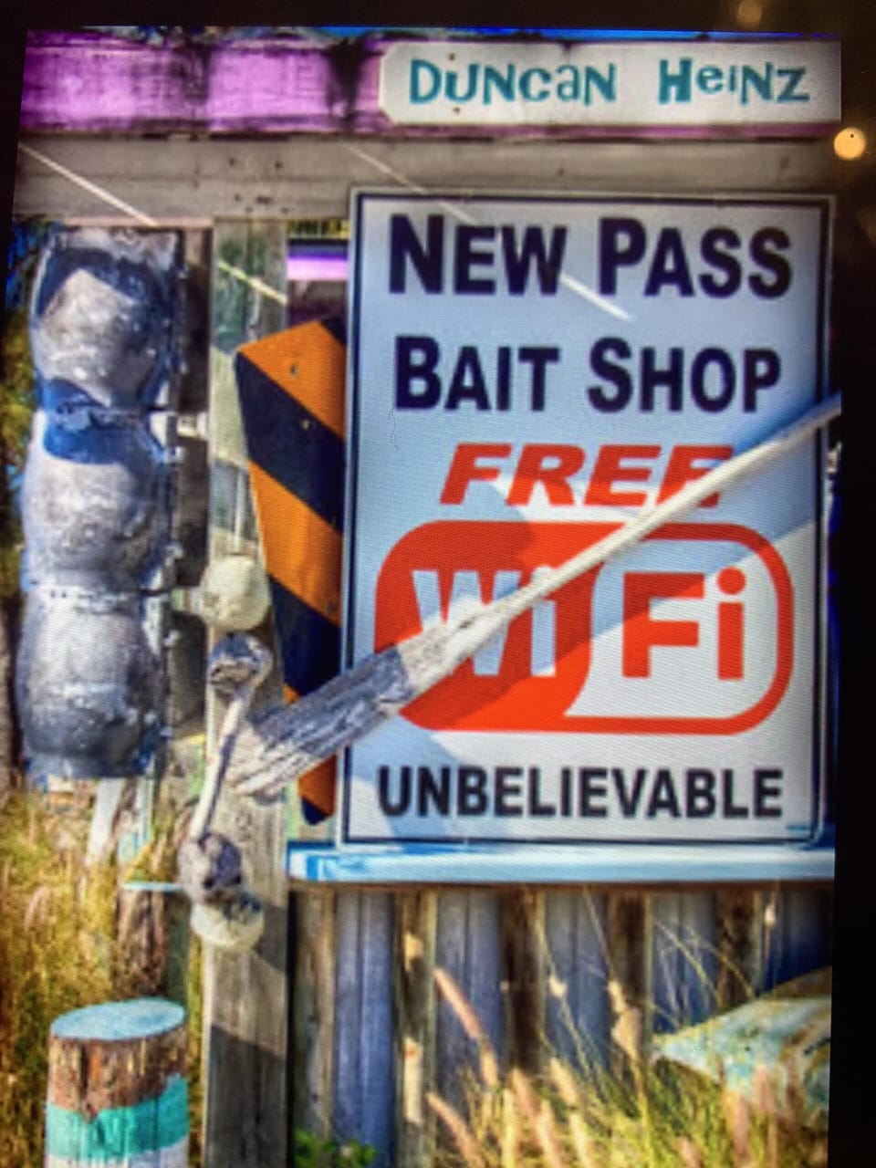 Fishing is religion here w/tons of bait&tackle shops & captains/boats available