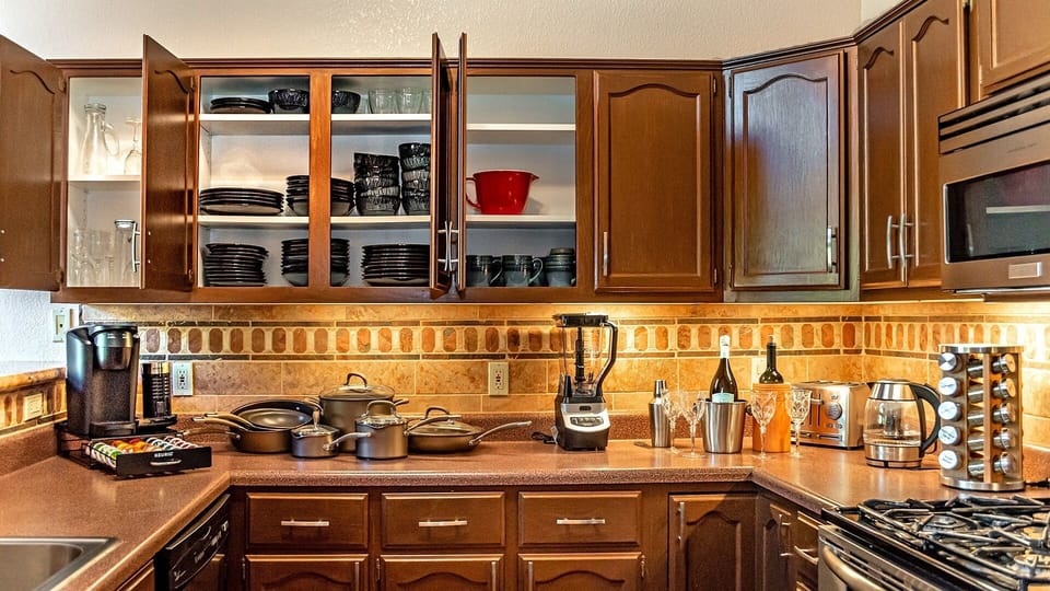 Kitchen with Utensils