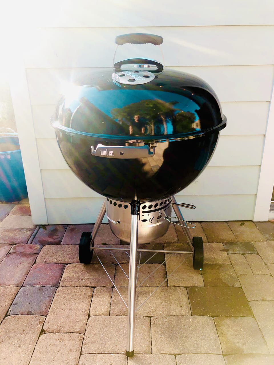 Charcoal barbecue grill! Don't forget the charcoal and favorite cuts of meat!