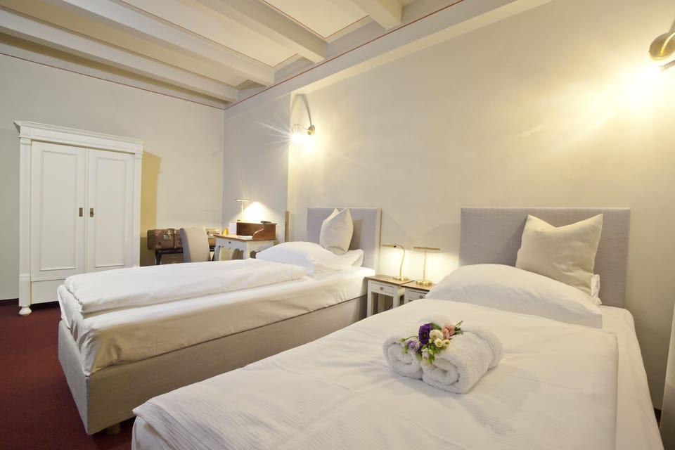 Comfort Twin Room | Living area | TV