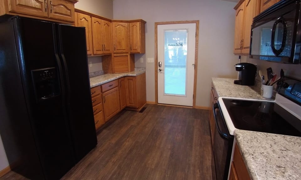 Well equipped kitchen