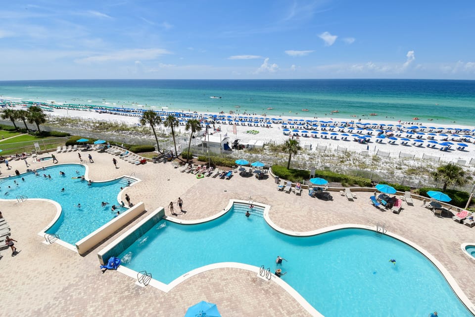 Silver Beach Towers West 501- Balcony View