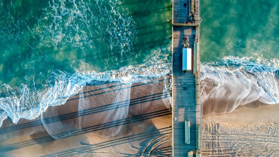 Wide sandy beaches are just a short stroll away.