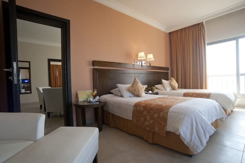 Premium bedding, in-room safe, desk, rollaway beds (surcharge)