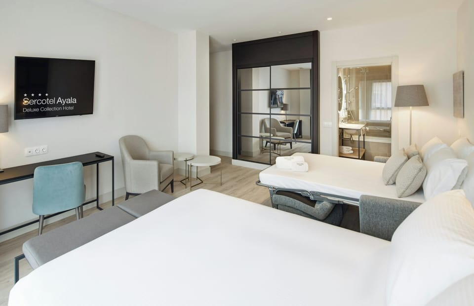 Down comforters, minibar, in-room safe, desk