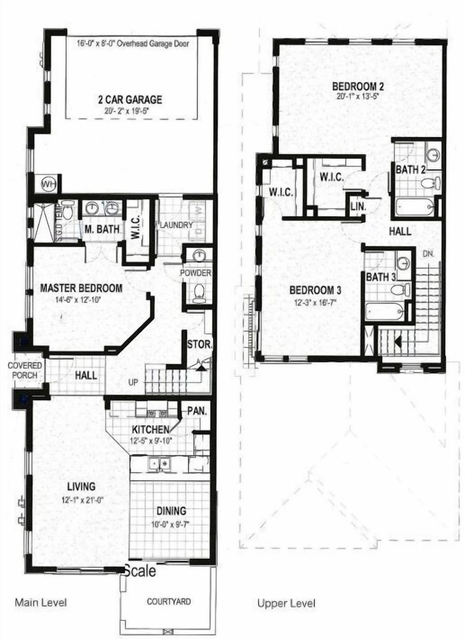 Townhome, 3 Bedrooms | Floor plan